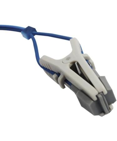 Sino-k Compatible Philips Vet Spo2 Sensor - Animal Ear & Tongue Clip - 9.8 ft 8 Pins Connector - FDA/CE Approved - Buy Online on GoSupps.com
