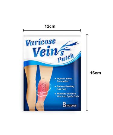 Surakey Varicose Vein Patch - Spider Vein Repair & Circulation Booster | Effective Relief for Varicose Veins & Spider Veins - Buy Online on GoSupps.com