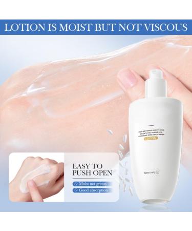 Rice toner White Rice Deep Hydrating Toner Moisturizing and brightening facial toner For sensitive dry and all skin types - Buy Online on GoSupps.com