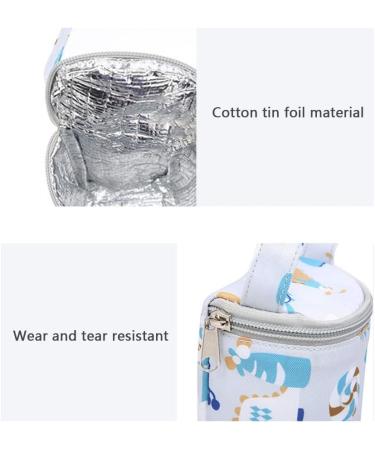 BABY BOTTLE INSULATION BAG | Hangable Cartoon Breastmilk Storage Tote | Portable Travel Milk Bottle Holder - Buy Online on GoSupps.com