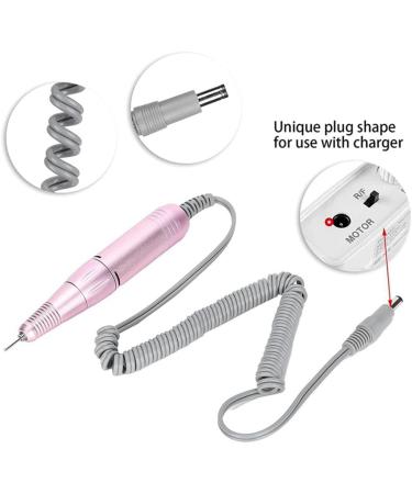 Daroplo Electric Nail Drill 35000 Mins Nail Arts Drill Hand File Polish Grinder Manicure Drill Accessories Pink - Buy Online on GoSupps.com