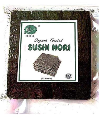 Sushi-Nori Organic Toasted Sushi Nori 250 Sheets