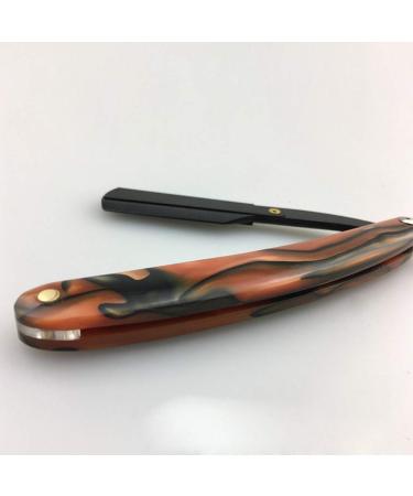 Beaupretty Vintage Straight Razor with Wooden Handle - Black Barber Steel Shaving Knife for Men | Home & Salon Use - Buy Online on GoSupps.com