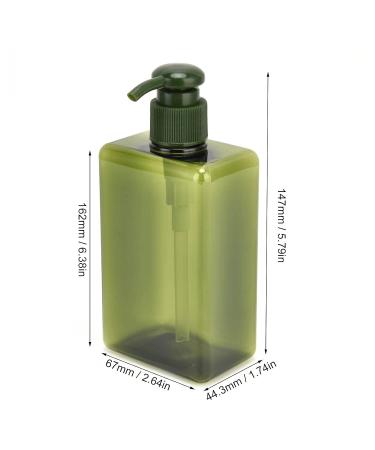 Travel Size Toiletries Leakproof 280ml Plastic Pump Bottles | 3Pcs Thickened Travel Bottles for Bathroom & Kitchen - Buy Online on GoSupps.com