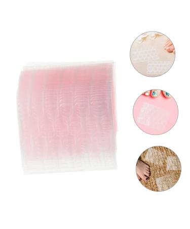 Ipetboom 100 Sheets Jelly Gel Nails Fake Nails Nail Stickers Labels Nail Art Stickers Nail Glue for Artificial Nails Sticky Nail Glue Jelly Glue Pink False Nail Glue Water Proof - Buy Online on GoSupps.com