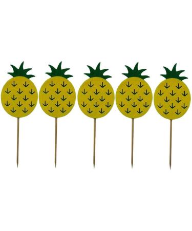 Luzhengyang 5 Pieces Vivid Felt Cupcake Toppers Food Picks for Kids Birthday Party - Buy Online on GoSupps.com