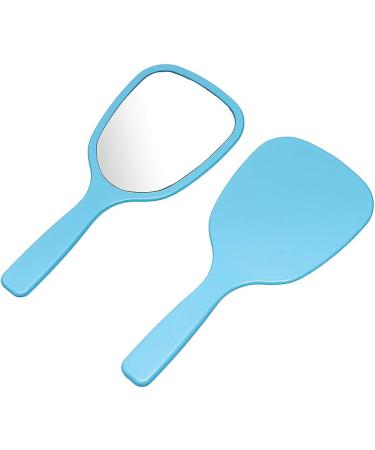 8PCS Handheld Makeup Mirrors for Travel, Camping, and Home | Portable Personal Cosmetic Mirror - Buy Online on GoSupps.com