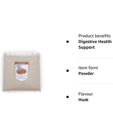Superfoodies Organic High Grade Psyllium Husk Powder 1KG - Pack of 1 - Buy Online on GoSupps.com
