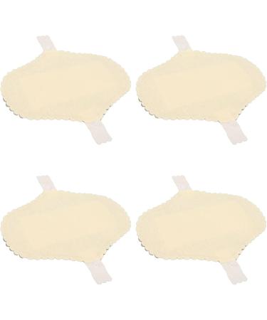 Reusable Menstruation Upholstery Set - 4 Breathable Soft Yellow Cotton Cloths for Women | Eco-Friendly Sanitary Solutions - Buy Online on GoSupps.com