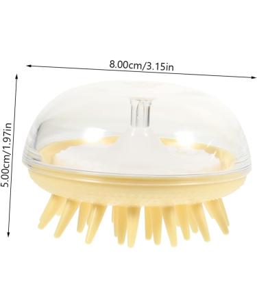 Minkissy 6-Piece Shampoo Brush Set | Silicone Scalp Massager & Body Scrubber | Handheld Cleaning Comb | 3 Colors | Perfect for Home Spa & Wellness - Buy Online on GoSupps.com