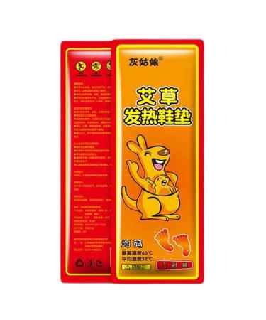 MYAMIA Disposable Insoles Foot Warmer 8 Hours Heating Adhensive Shoe Pad Foot Warmer-50 Pairs L