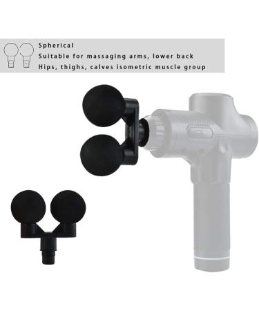 19mm Massage Gun Head Attachment for Deep Tissue Muscle Relaxation - Trigger Point Massager Replacement Plug-n-Play Adapter - Buy Online on GoSupps.com
