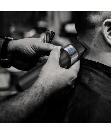 Professional Rechargeable Hair Clippers for Men - Digital Display Electric Trimmer | Best Barber Hair Cutting Tools - Buy Online on GoSupps.com