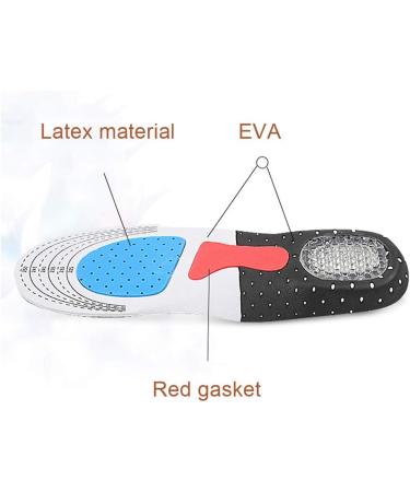 Orthotic Insole Sports Inserts for Plantar Fasciitis & Foot Pain - 28.5cm (US 8.5-11) - Buy Online on GoSupps.com