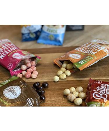 Better Than Good Snacks Protein Puffs - 4 Flavors  0.8 Oz - Pack of 4 | Healthy Snack - Buy Online on GoSupps.com