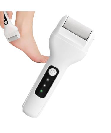 Gdiojnfg Callus Remover for Feet | Rechargeable Foot Scrubber Dead Skin Remover Foot Callus Remover | Powerful Effective Automatic Pedicure Tools for Feet Dry and Cracked Heels Adults
