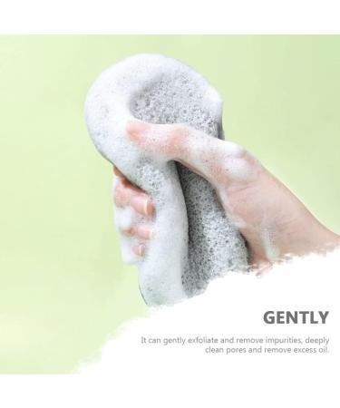 Beaupretty 4pcs Face Wash Esponjas Para Maquillaje Makeup Facial Cleaning Puffs Reusable Face Pads Esponjas Faciales Face Cleaning Puffs Facial Cotton Pads Cleansing Scrubber Sponge 1 count (Pack of 1) Grey - Buy Online on GoSupps.com