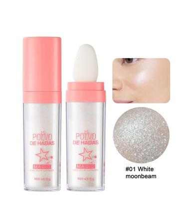 Erinde Body Glitter Highlighter Makeup Stick - White Moonbeam - Buy Online on GoSupps.com