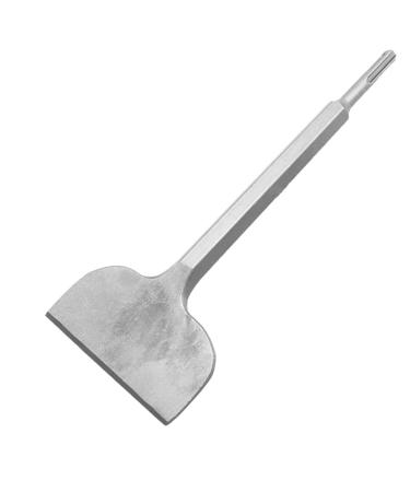 SPKLINE 4 Inch Wide Tile & Thinset Scaling Chisel SDS-Plus Shank 4" x 11" Thinset Scraper Wall and Floor Scraper Works with All Brands of SDS-Plus Rotary Hammers and Demolition Hammers