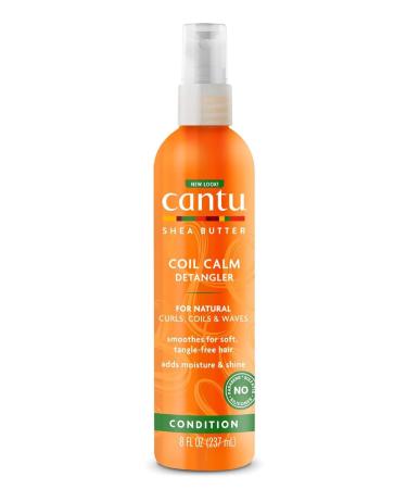 Cantu Natural Hair Coil Calm Detangler Spray 235 ml (Pack of 2) 709.76 ml (Pack of 2)