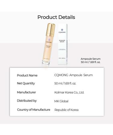 Premium Korean Ampoule Serum | Hydrating & Nourishing Formula for Wrinkles Dark Circles & Blemishes | Packed with Hyaluronic Acid Vitamin C Collagen Peptides & 7 Amino Acids - Buy Online on GoSupps.com