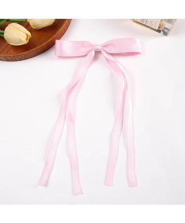 hgnxa Sweet Ribbon wknot Hair Clips for Women Girls Handmade ws Hairpin Barrettes Headwear Lolitas Tiara Hair Accessories Skin powder - Buy Online on GoSupps.com