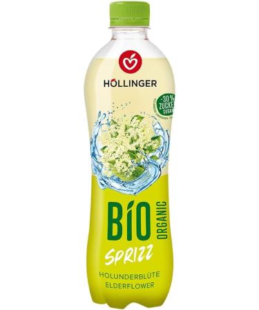 H LLINGER Bio Spritz Fleur de Sureau boisson p tillante biologique v gane bouteille PET 500 ml - Buy Online on GoSupps.com