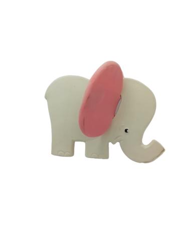 Lanco 8424678912373 Teething ring Elephant Ears 100% natural rubber white 200 g