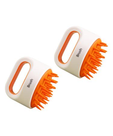 GLEAVI 2pcs Nonslip Massage Brush Shampoo For Baby Bath Shower Foam Suitable For Adults Efficient Skin Cleansing
