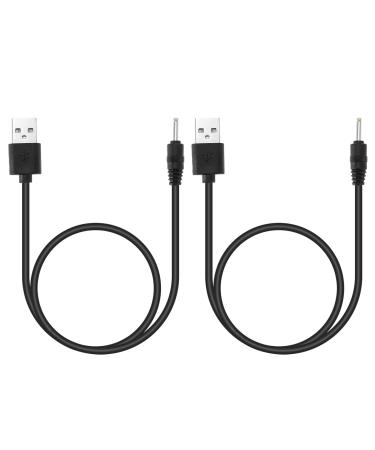 Pack of 2 charging cables for electric shavers USB compatible with Braun MGK3335/ MGK 3010/ MGK 3020/ MGK 3021/ MGK 3025 USB charging cable