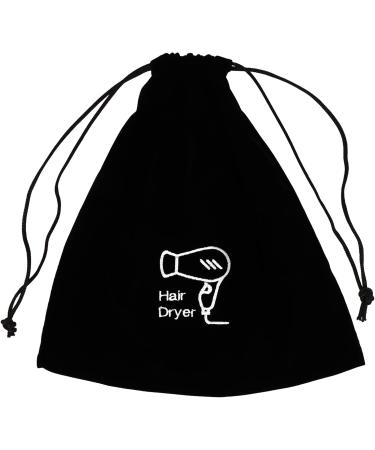 FOMIYES 6 Pcs Hair Dryer Storage Bag Black Wig Portable Hair Dryer Bag Hair Dryer Organizer Hair Bag Large - Buy Online on GoSupps.com