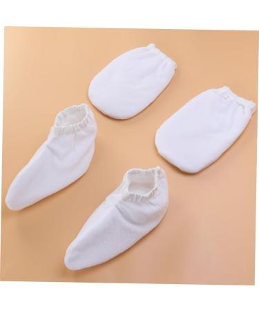 Veemoon 2paires Paraffine ponge pour Bain de Paraffine Isolants pour Soins Chaleur Spa Blanc - Buy Online on GoSupps.com