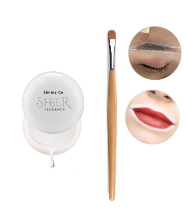 Simma Co Lip Blush Ombre Brows Brow Tinting Microblading Kit - White - Buy Online on GoSupps.com