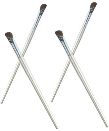 Housoutil 8 Pcs Nose Shadow Brush Makeup Brush Spoolie Brush Powder Brush Contour Brush Miss Eyes Angled Brush mediumx2pcs As Shownx2pcs - Buy Online on GoSupps.com