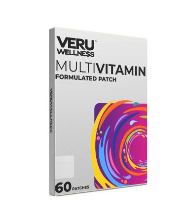 Veru Wellness Multivitamin Daily Support Patch - Multi Vitamin Overall Health Support (60 Patches)