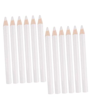 DOITOOL 40 Pcs Nail Point Drill Pencil Nail Diamonds Rhinestones Pens + Pencil Rhinestone Sticky Pen Nails Gems Nail Art Tools Crayons Nail Art Wax Pen Wood White Picking Tools Manicure