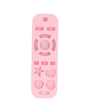 Baby Teething Toy TV Control | Educational Silicone Toy for Skill Development | Cartoon Texture | Outdoor Toy (Pink) - Buy Online on GoSupps.com