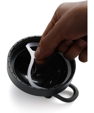 VOLTRX Protein Shaker Bottle Titanus USB C Rechargeable Electric Protein Shake Mixer Shaker Cups for Protein Shakes and Meal Replacement Shakes BPA Free 24oz White - Buy Online on GoSupps.com