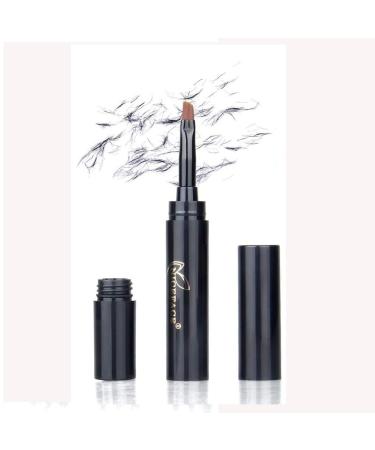 Allbesta 4D Eyebrow Hair Fiber Gel Instant Brow Extension Cream with Brush Waterproof Sweat-proof Make-up