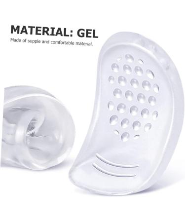 Gatuida Heel Pads for Women - 20 Pairs Self-Adhesive Clear Comfort for Chunky & High Heel Shoes - Breathable Gel Inserts for Plantar Pain Relief - Buy Online on GoSupps.com