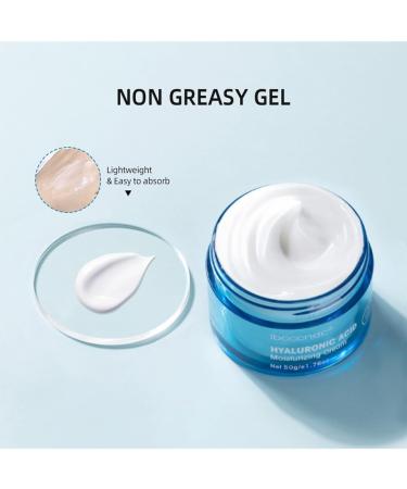Hyaluronic Acid Hydrating Face Cream Moisturiser Face Moisturizer for Women Essence Face Cream Moisturiser Face Women Reduce Redness & Dryness For Body & Hands Non-Greasy - Buy Online on GoSupps.com