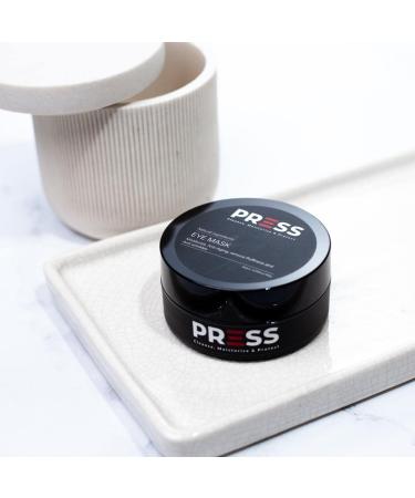 PRESS SKINCARE Under Eye Mask Patches - 30 Pairs for Dark Circles Puffiness & Wrinkles with Collagen Hyaluronic Acid & Black Pearl - Buy Online on GoSupps.com