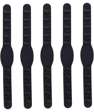 Gleavi 5ST Clothes Bar Elastic Gummy Blades & Anti-Slip Handle Reusable Face Mask Holder & Hanger for Kids 19.9x1.2cm - Buy Online on GoSupps.com