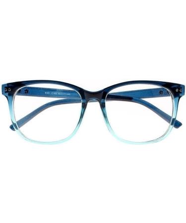 Shop Stylish Women's Oversized Stars Pattern Reading Glasses | +4.0 to +6.0 | Aqua 4.5x | International Shipping Available - Buy Online on GoSupps.com