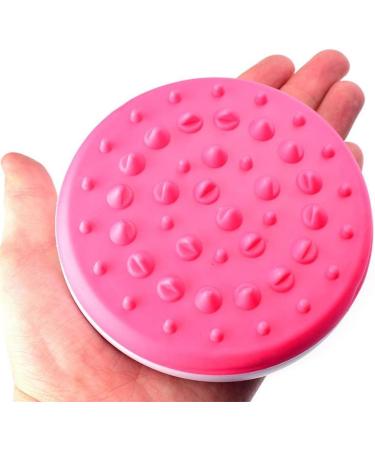 Anti-Cellulite Body Massage Glove | Exfoliating Pink Bath & Shower Massager | International Shipping Available - Buy Online on GoSupps.com