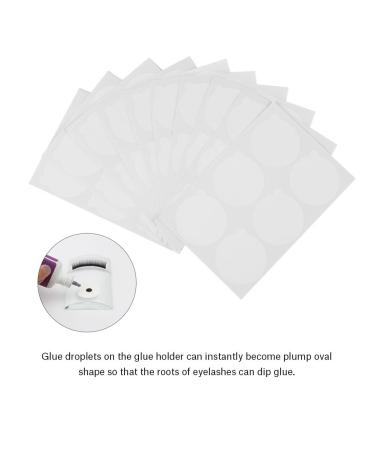 Disposable Eyelash Adhesive Holder 30 Sheets Waterproof Pallet | One-Time Use Eyelash Extension Tools & Plug Eyelid Glue Stickers - Buy Online on GoSupps.com