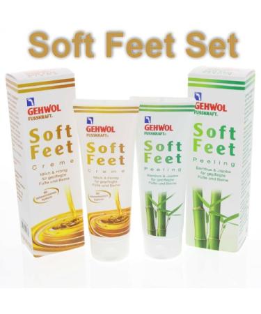 GEHWOL Set Fusskraft Soft Feet foot cream + peeling economy pack