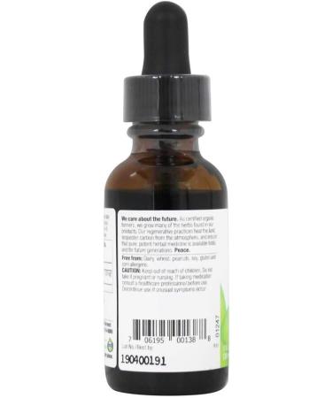 Oregon's Wild Harvest Lemon Balm Organic Herbal Supplement - Fresh 1:2 Extract 1 Fl Oz - Enhance Wellness Naturally - Buy Online on GoSupps.com