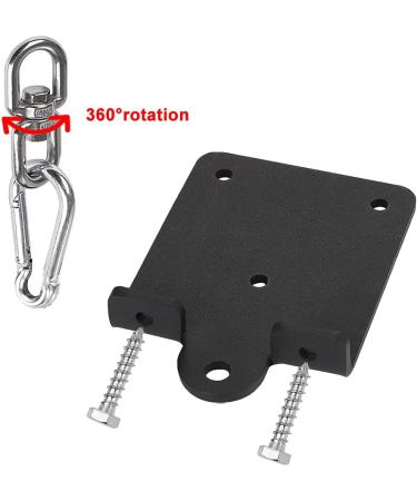 KSWLOR Heavy Punching Boxing Bag Hanger - 360 Rotation Wall/Ceiling Mount Bracket for Muay Thai Training & Aerial Yoga Swing - Buy Online on GoSupps.com