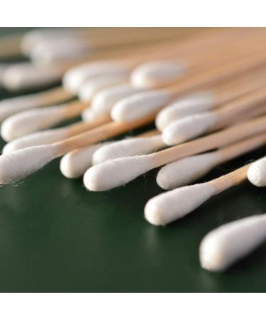 VALICLUD 500PCS Long Cotton Swabs with Wooden Handle - Ideal for Home and Store Use | 15CM Cotton Sticks - Buy Online on GoSupps.com